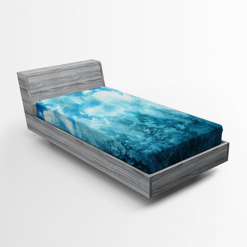 Microfiber Fitted Sheet, Twin Fitted Sheet