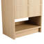 Meuble-lavabo de salle de bain de 76 cm (30 po), en contreplaqué de chêne avec 2 portes pour un rangement organisé et spacieux. Meuble-lavabo autoportant à fermeture amortie.