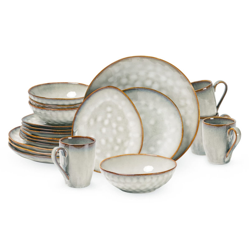 Romeisha 20.8cm Porcelain China Dinner Plate