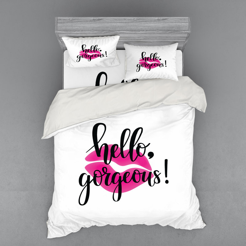 Modern & Contemporary Polyester Duvet Cover