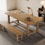 Bureau moderne et simple en bois massif-1710679715