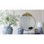 Grand miroir mural rond 36 "x 41"