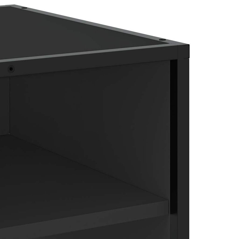 Avionce TV Stand, Black, 61cm