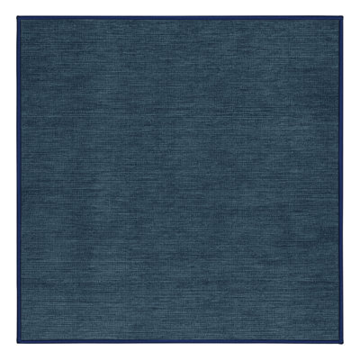 Machine Washable Solid Grey Area Rug