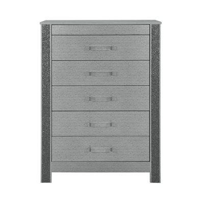 Commode argent Lorenzo