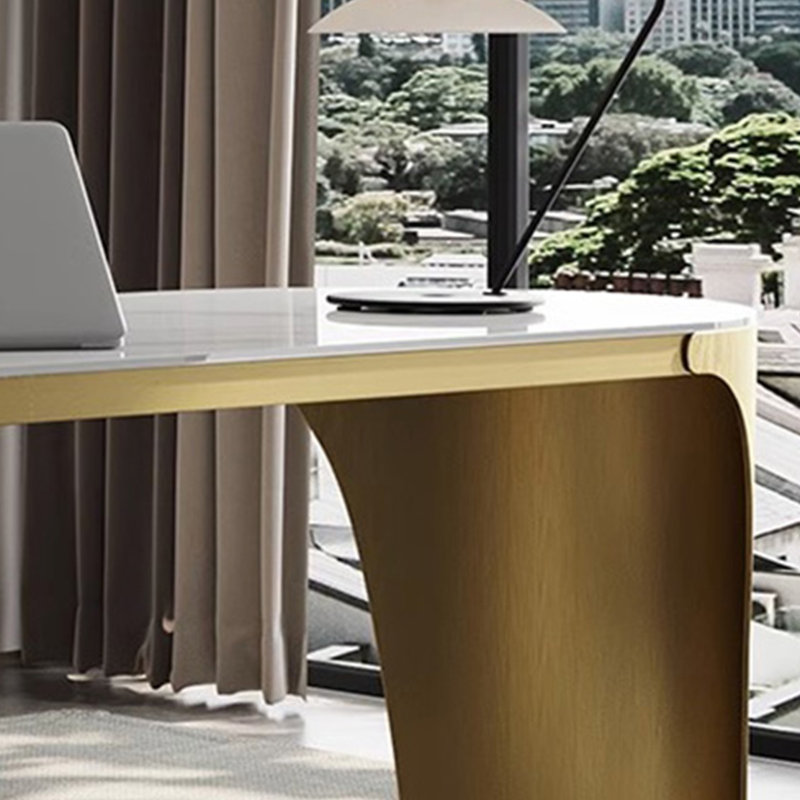 Minden Computer Desk, 29.52" H x 62.99" W x 27.55" D