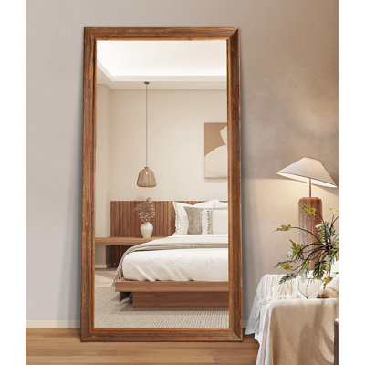 Miroir pleine grandeur rétro Vintage Utilisation au mur / au sol, antidéflagrant