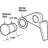 Window Latch, Fits Rolleze Series 710 Horizontal Sliding Windows, 1/2 in. Stem Diameter, Black Plastic, (Single Pack)