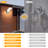Wall Light Outdoor LED Wall Mount Lamp Wall Sconce Lighting with Motion Sensor Lantern Fixture-1860586949
