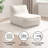 Studio Armless Indoor Bean Bag Lounger-118602358