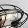 20.4" Bloneva Farmhouse Caged Ceiling Fan with Light Kit and Remote Control Included
