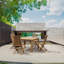 Gissele Outdoor 5 - Piece Teak Dining Set