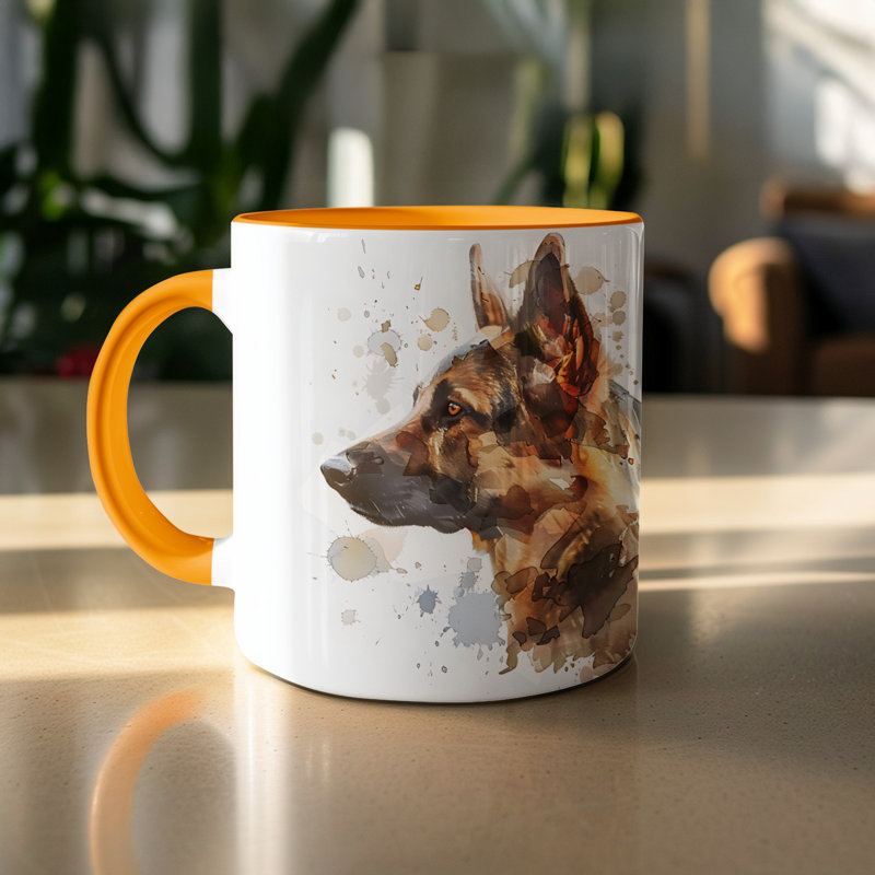 Mug, 1, Orange