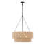 Lustre tambour en corde moderne 23,6 po 23,6 po-121085130