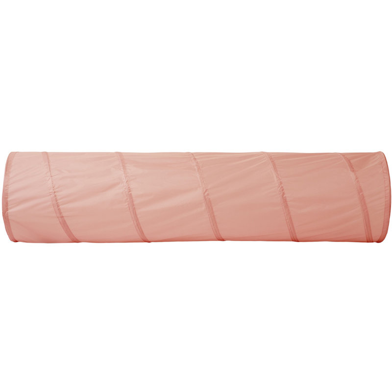3 Sprouts Recycled Fabric Play Tunnel/Pink