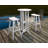 POLYWOOD 24" Round Farmhouse Bar Bistro Table-3948807-129165068