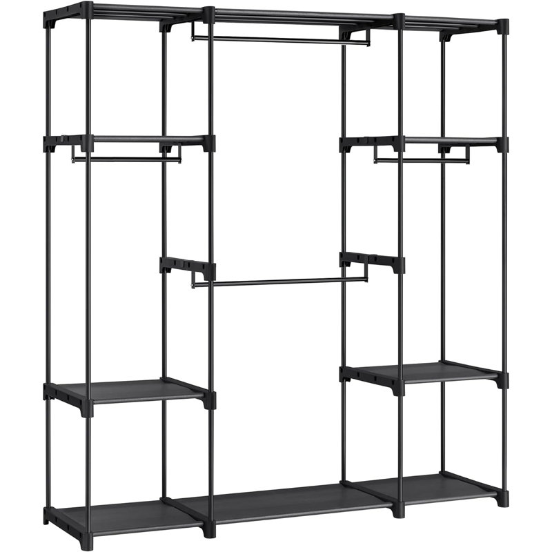 Graziella 151cm Industrial Pipe Clothing Rack