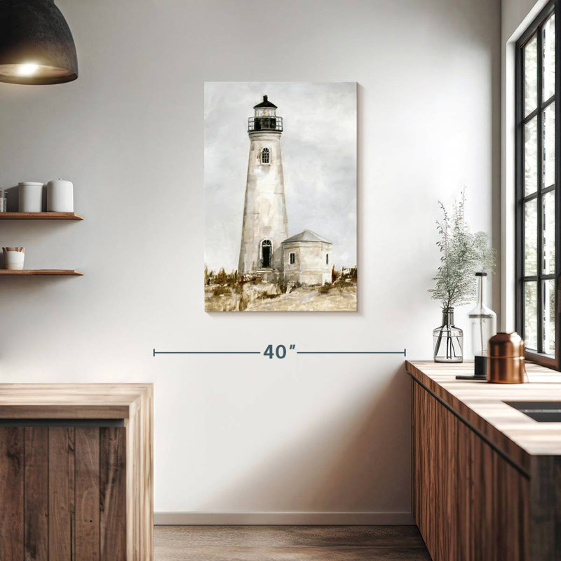 Lilie Rustic Lighthouse I, 36" H x 24" W