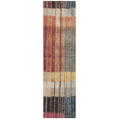Machine Washable Indoor/Outdoor Xhevrie Beige Rug