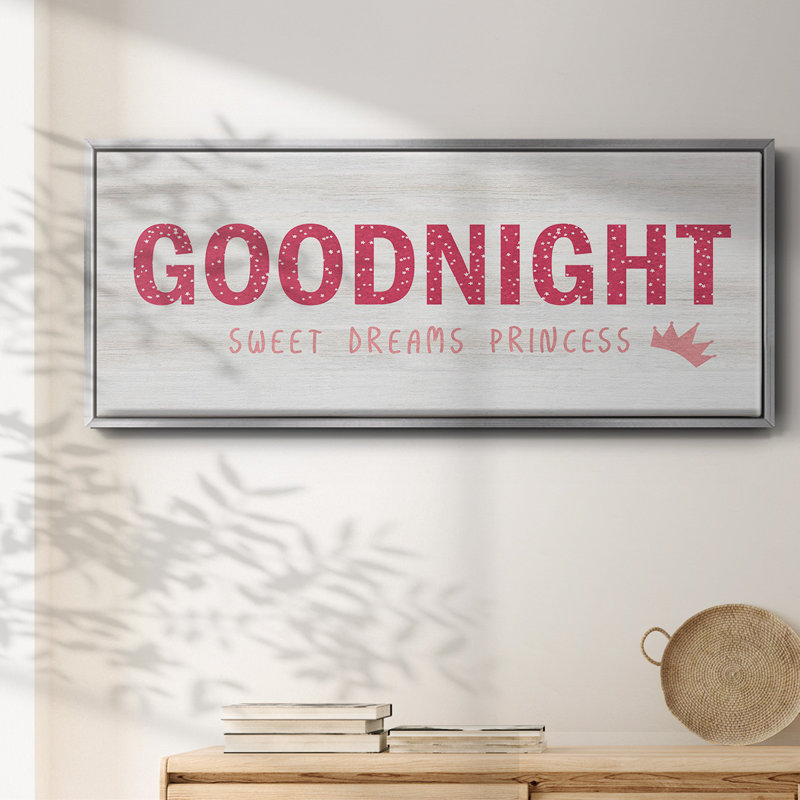 Princess Goodnight- Framed Canvas