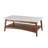 Table basse Barther avec rangement, table centrale, table basse