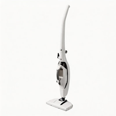 Gleehill 10-in-1 1550W Fast Heat Steam Mop  with Detachable Handheld Steamer for Multi-Surface Home Cleaning，silver