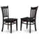 Gallatin 4 - Person Solid Wood Top Pedestal Dining Set