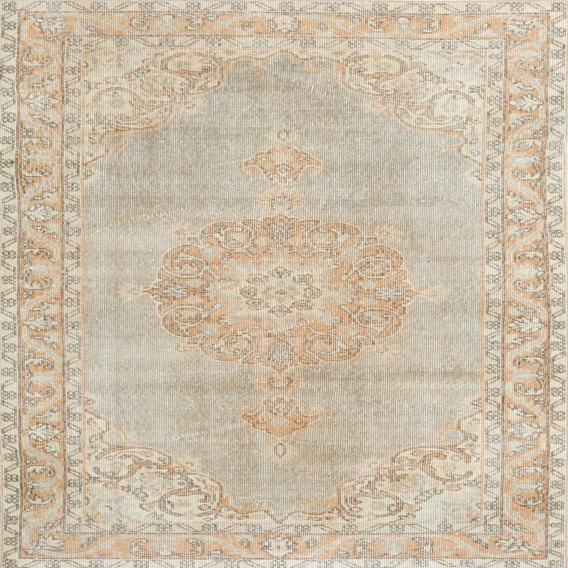 Oriental Indoor Rug, Square 7'