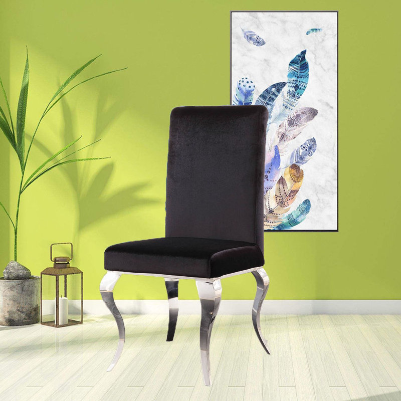 Eric 18'' H Fabric Upholstered Side Chair