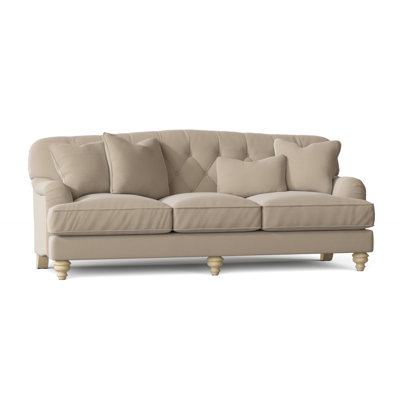 Sullivan 90" Charles of London Sofa with Reversible Cushions by Birch Lane