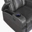 Lachanda 35.5" Modern & Contemporary Breathable Faux Leather Power Reclining Chair with Wireless Charging & Bluetooth Speaker, LED Lighting & Cooling Cup Holder