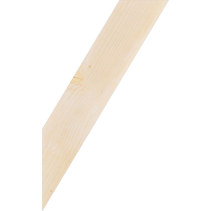 Attelle de genou traditionnelle, Douglas (sciage brut), H 20 po x l 4 po x P 12 po