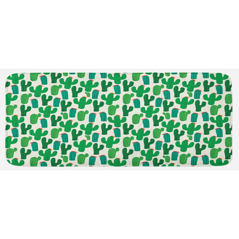 Coastal Synthetic Kitchen Mat