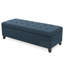 Banc de rangement rembourré