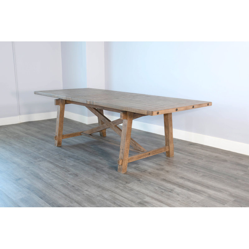 Charlise Extendable Mahogany Solid Wood Dining Table