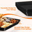Ensemble de 4 plateaux de service, plateau de service en plastique réutilisable pour articles de fête, réceptions, accessoires de grillades, boîte de collation empilable pour dessert, fruits, biscuits