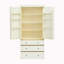 Armoire de rangement avec 3 tablettes réglables-199525429