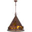 Rustic Lodge 4 - Light Pendant-66215428-66215427