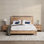 Lit en bois massif Eldridge Laguna