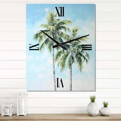 Jermine Aluminum Wall Clock