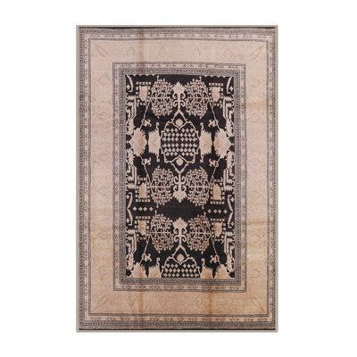 Tapis oriental brun / noir Svioandi