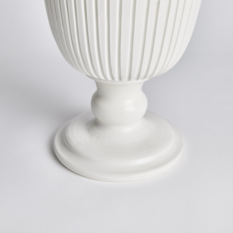 Perla Handmade Ceramic Table Vase, 21" H x 12.25" W x 12.25" D