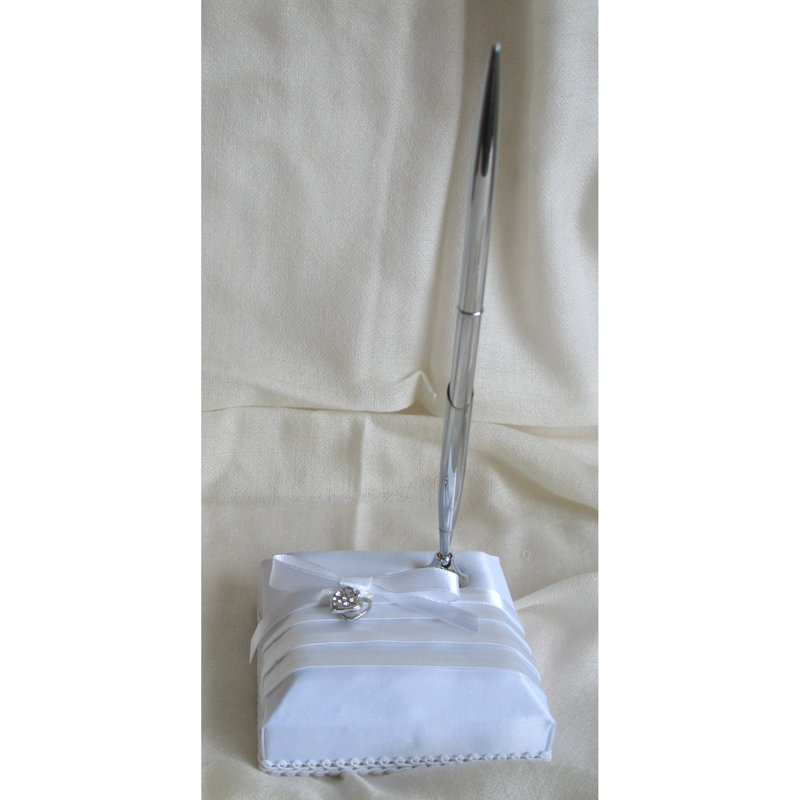 Ensemble de stylos à plis, Blanc