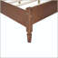 Full Size Wooden Platform Bed with Natural Rattan Headboard and Wooden Slat Support-214291834-214291832