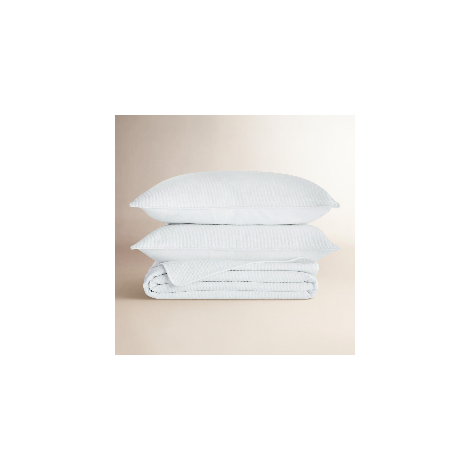 Sedna Cotton Quilt Set, Queen Quilt + 2 Queen  Shams, Charcoal