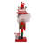 Kurt Adler Hollywood Wooden Nutcracker Collection, African American Santa, 12in