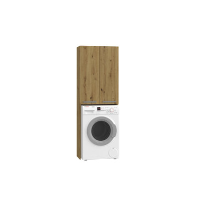 Evghenia 64Cm W x 180Cm H x 30Cm D Free Standing Bathroom Cabinet