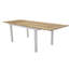Navya Rectangular Solid Wood Extendable Outdoor Dining Table-123189900