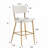 Teddy Fabric Bar Stool-1110455394-1110455392