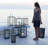 Lighthouse Aluminum/Glass Floor Lantern-55818527-55818530